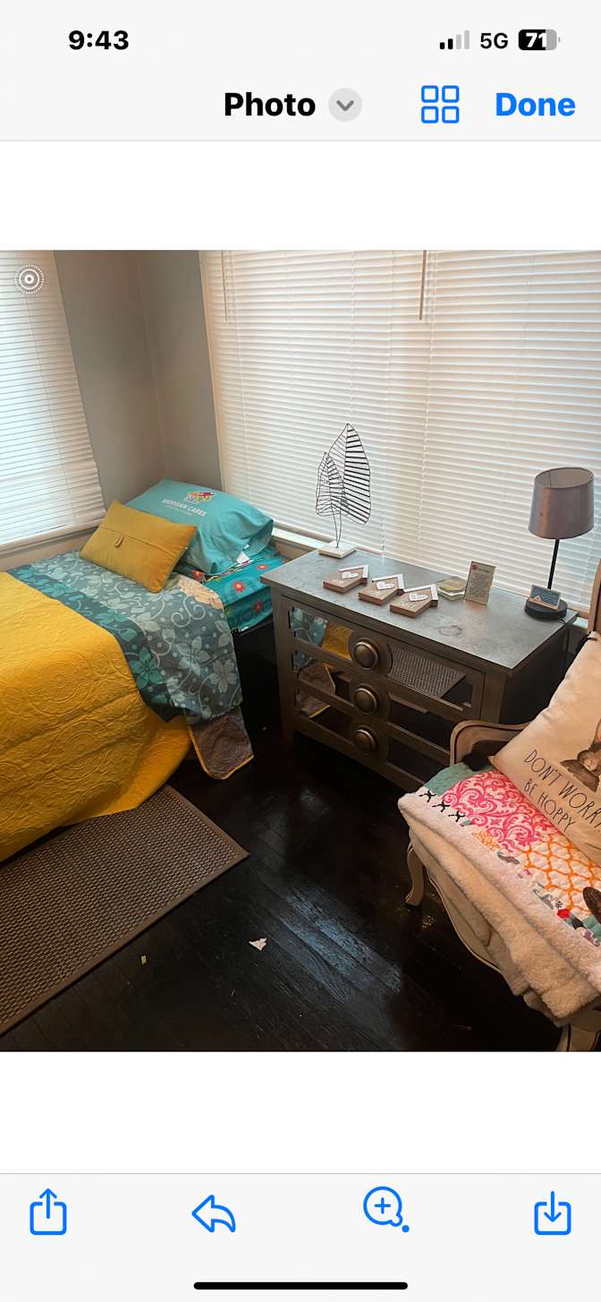 Morgan Cares's room