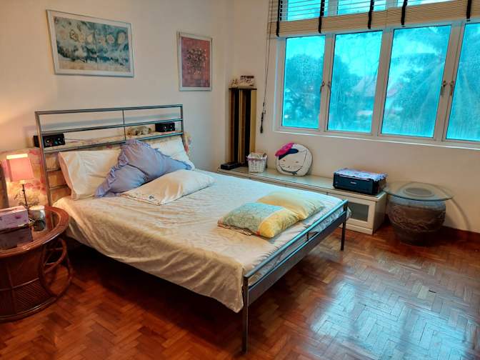 A's room