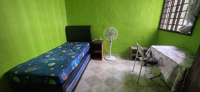 Saroja's room
