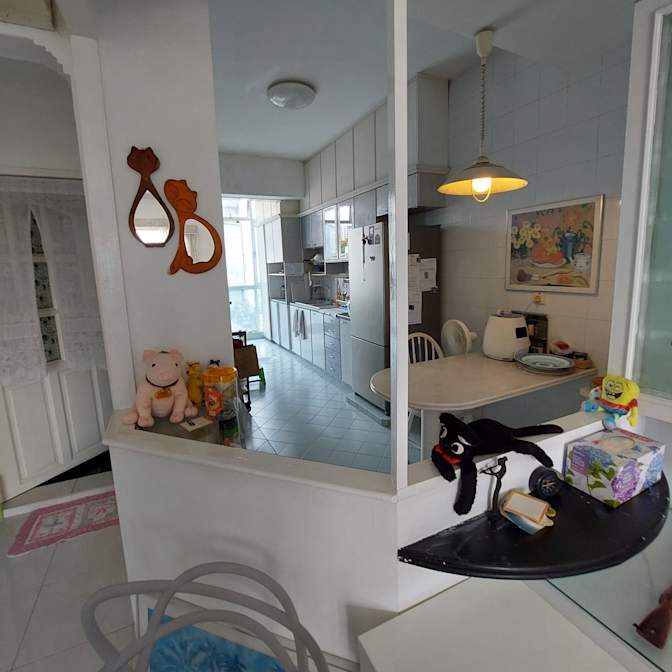 A's room