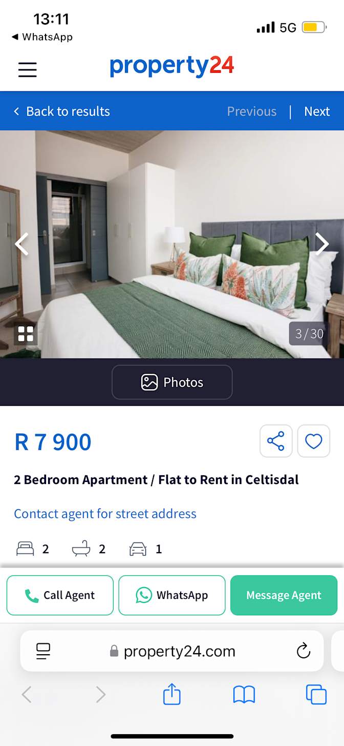 Lefentshe's room