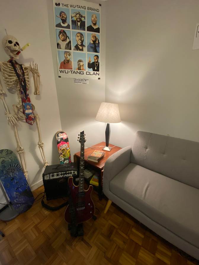 Iszac roy's room