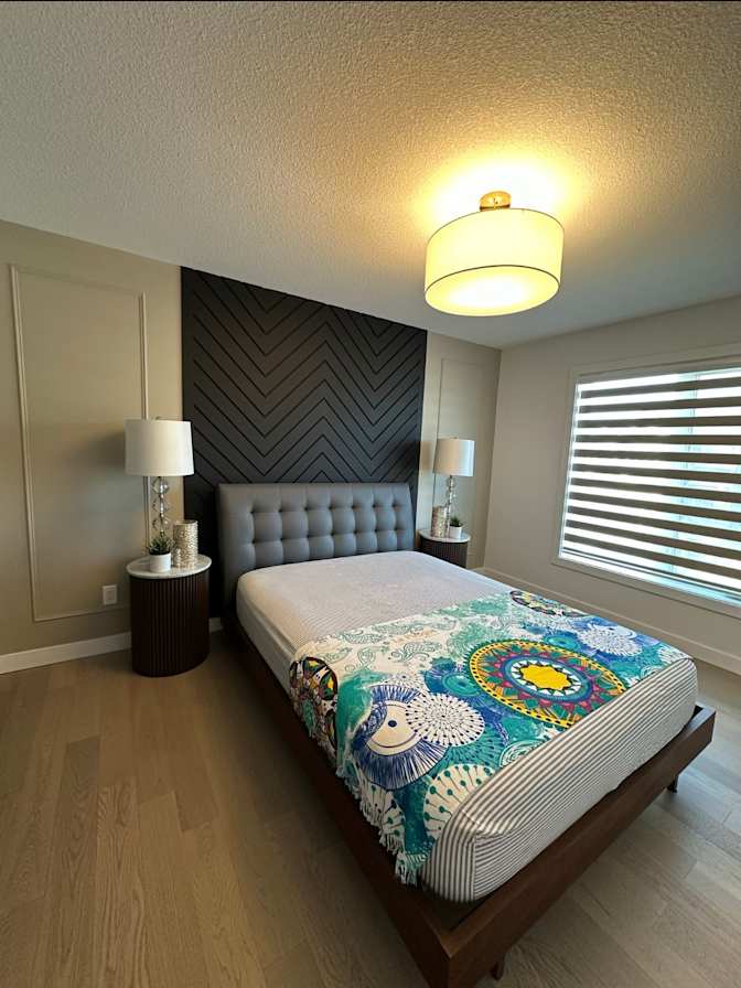 A's room
