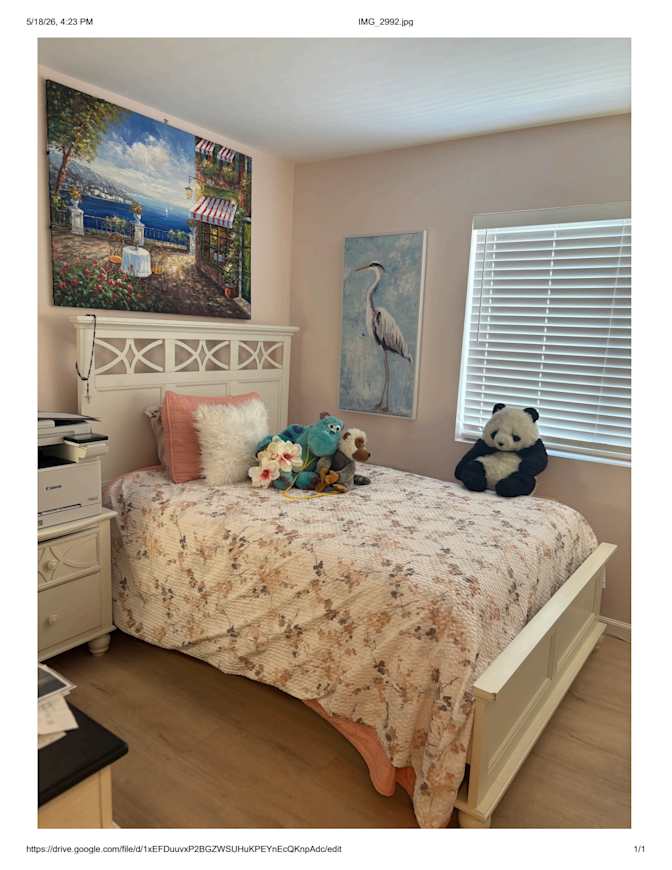 MONICA's room