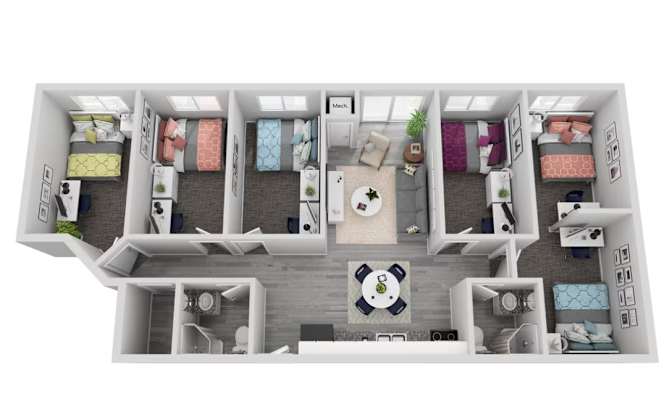 Sathana Srinivasan's room