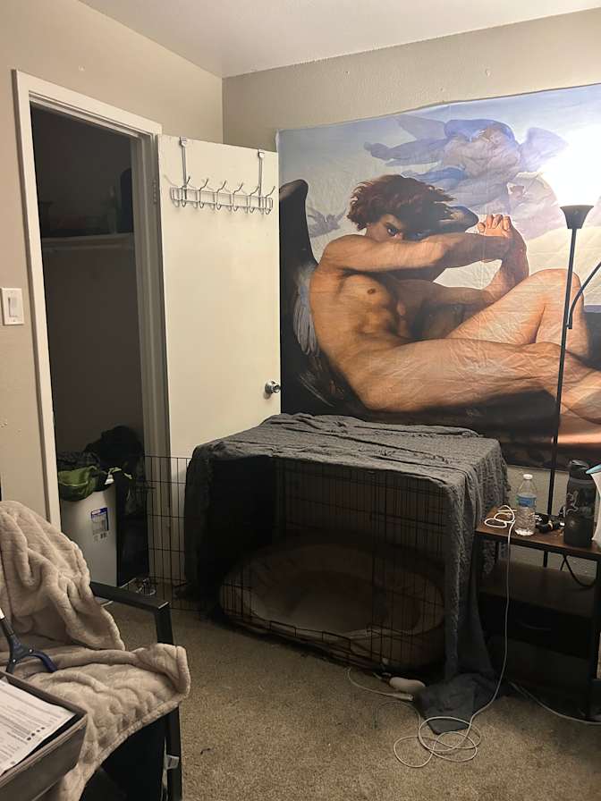 M's room