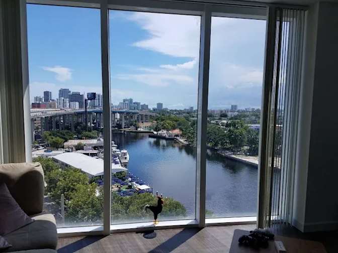 Ocean Blue's room