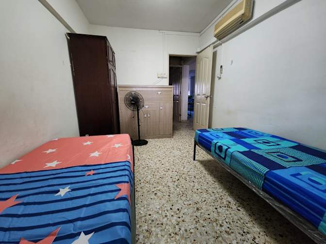 Selvam's room