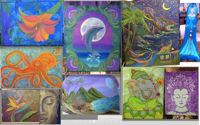 AlohaBeachArt's room