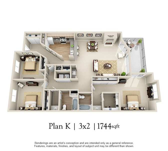 Lakeshore Apartments's room