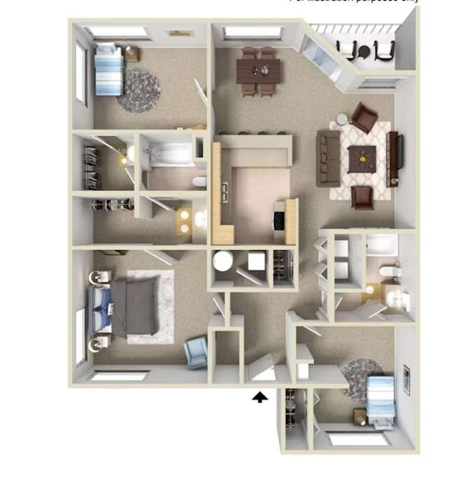 Sandie's room