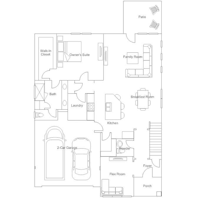 Alcove Rooms's room