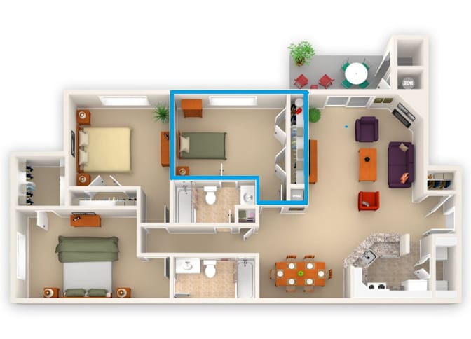 Keyshawn's room