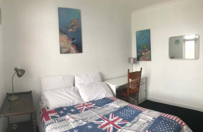 Jos Milne's room