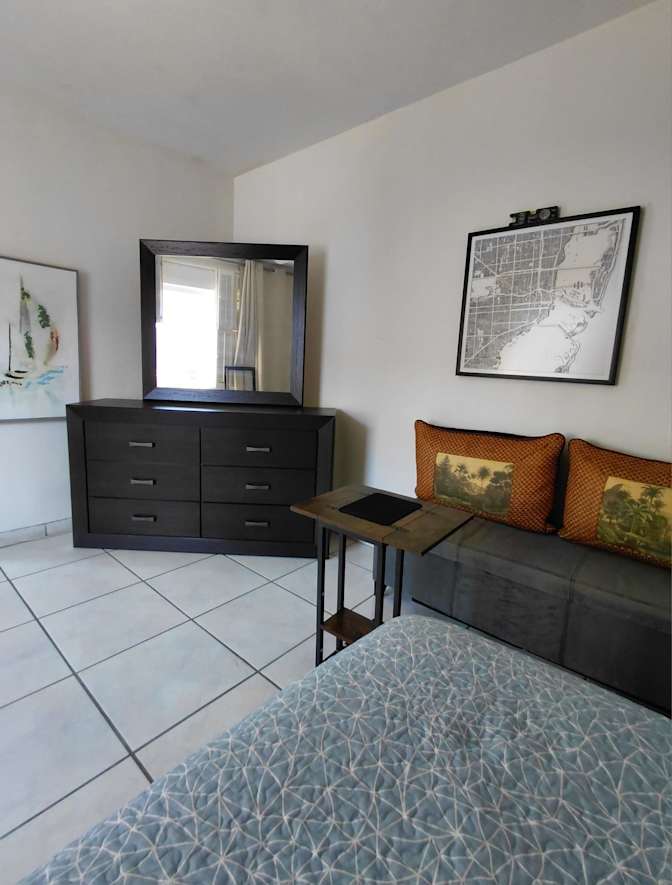Jorge da Silva's room