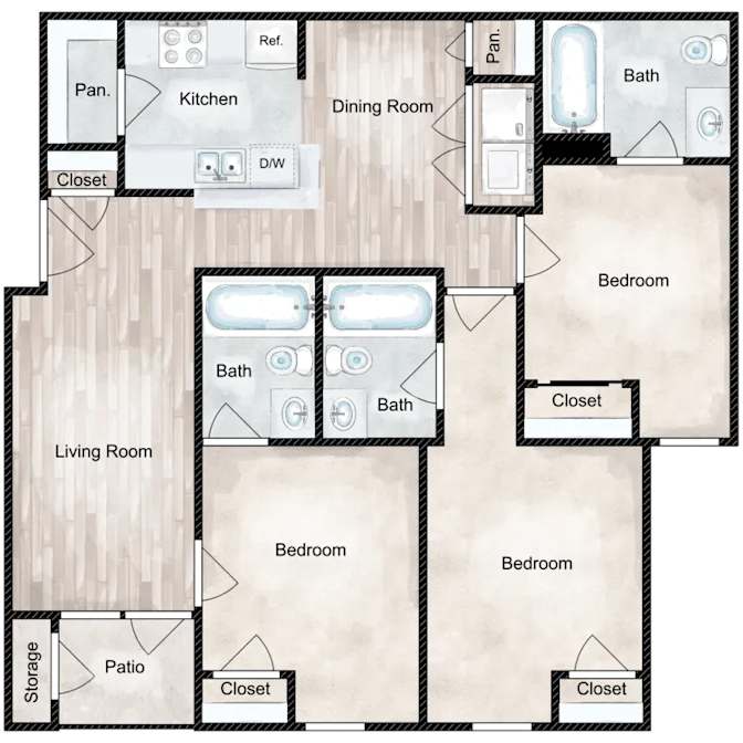 Omotayo's room