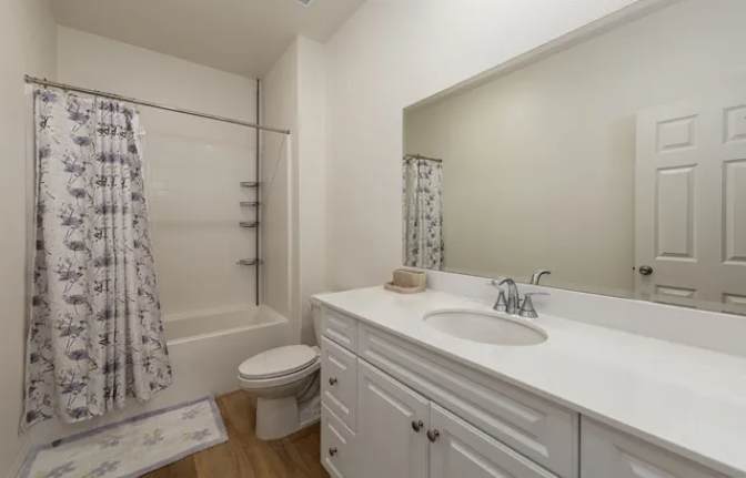 Spacious master bedroom's room