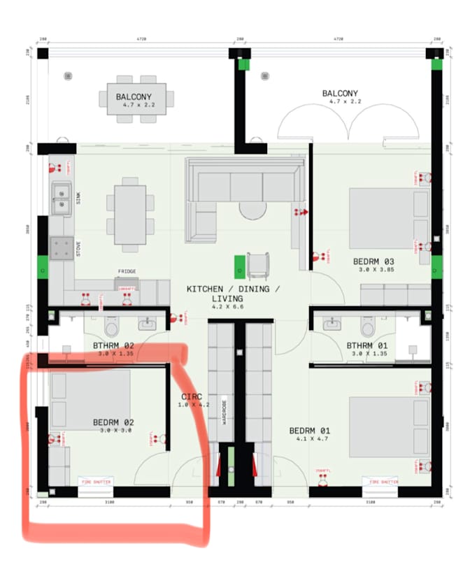 Simon's room
