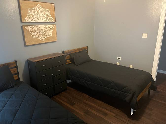 Edwin Johnson's room