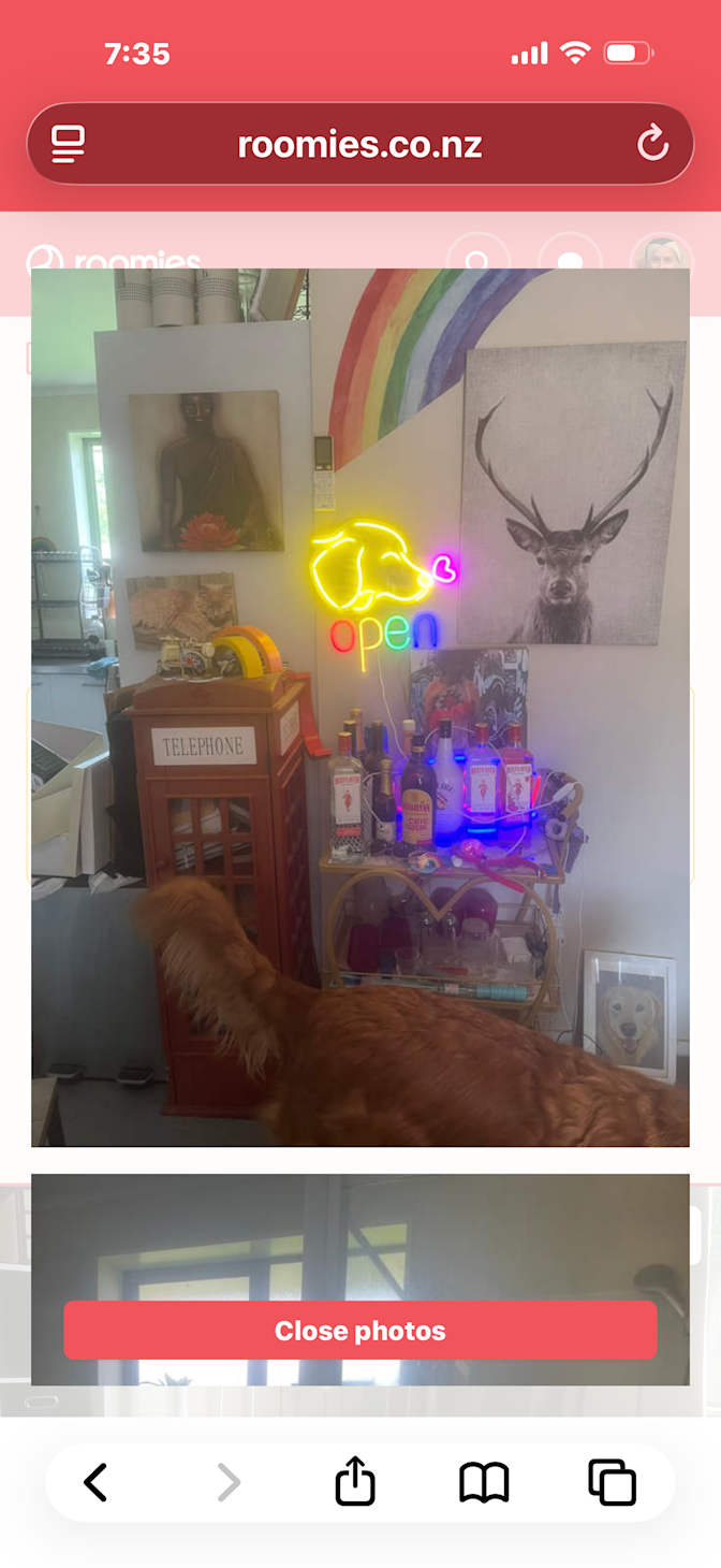 Joshy  Fitzgerald's room