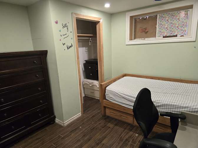 M's room
