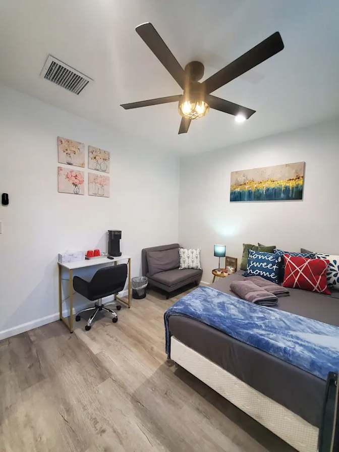 M's room
