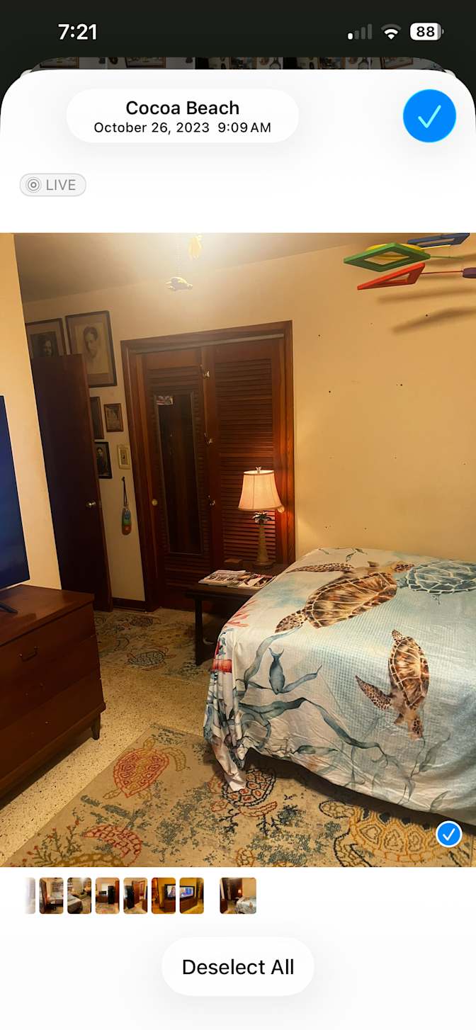 Donald Sakson's room