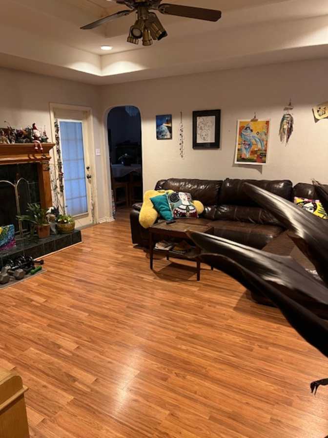 Angela Leach's room