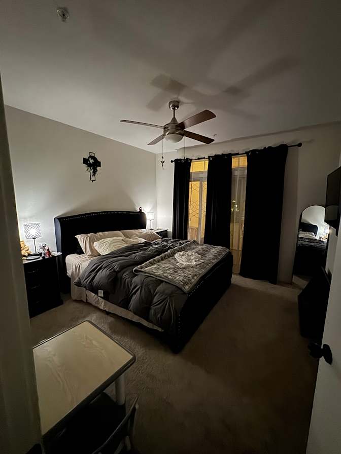 Daniel Silva's room