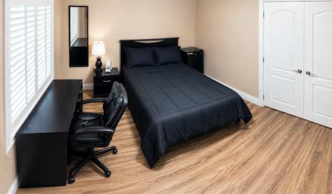 James Glasbergen's room