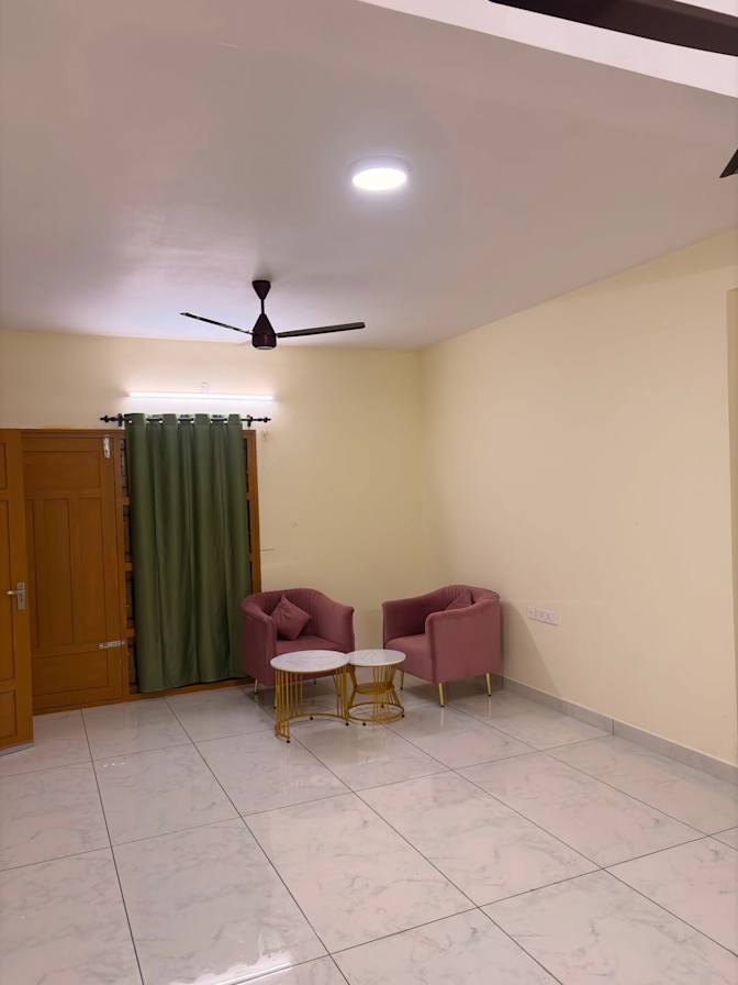 Uma Purushotham's room