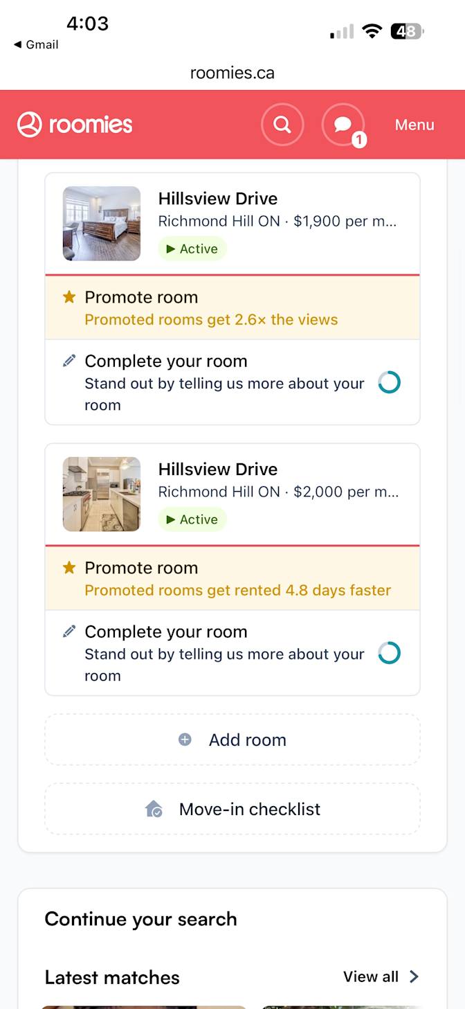 Jenny's room