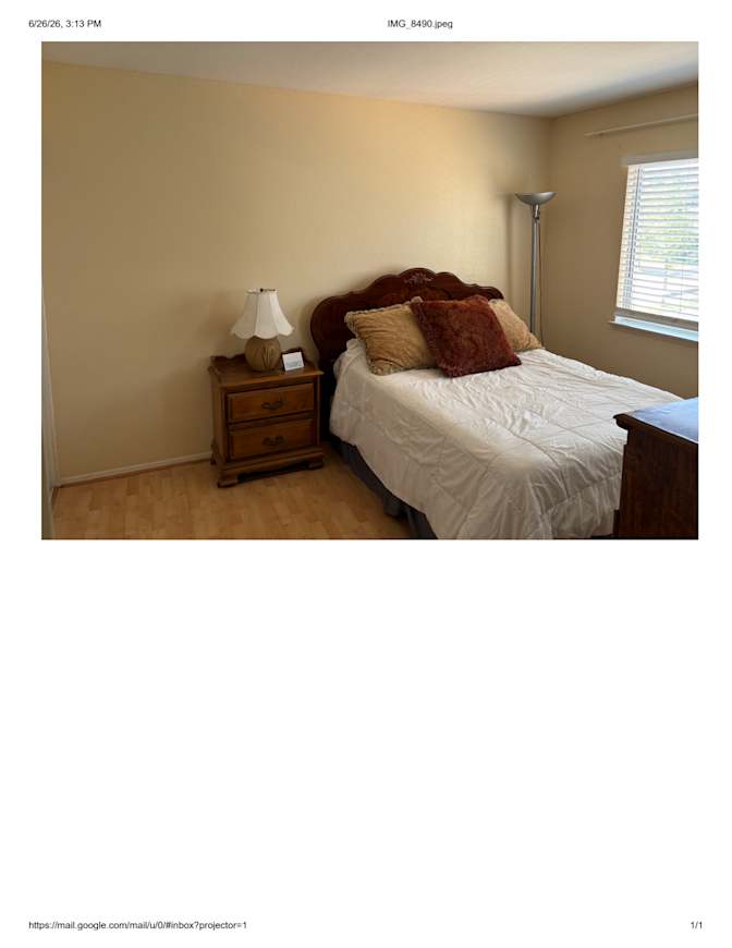 Angeliza Palma's room