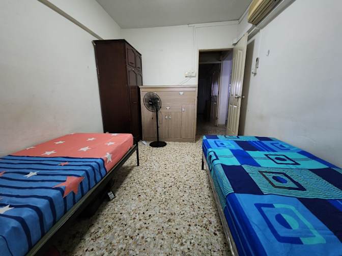 Selvam's room