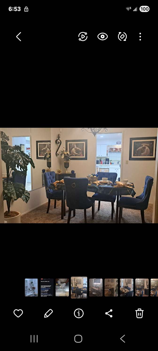 Anita Allen's room