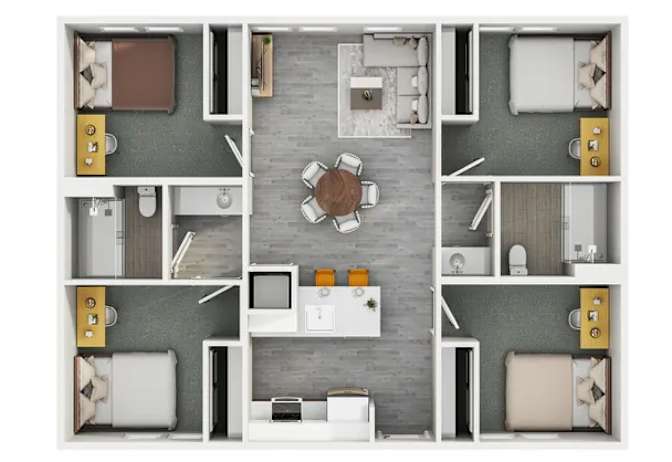 Hima's room