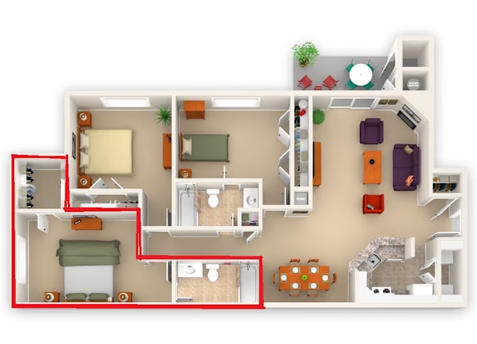 Keyshawn's room