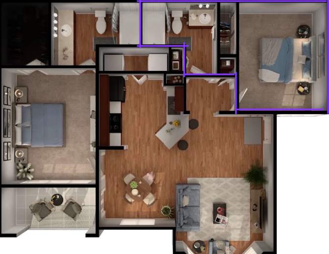 Julia's room