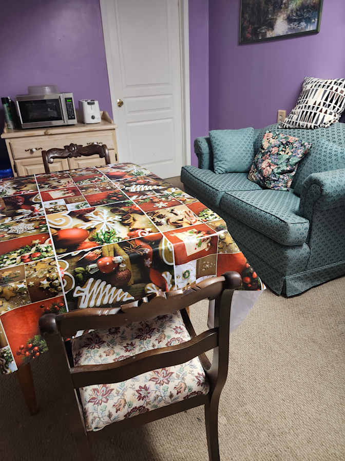 Edna Aderinboye's room