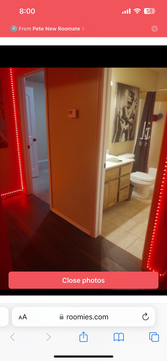 Baker's room