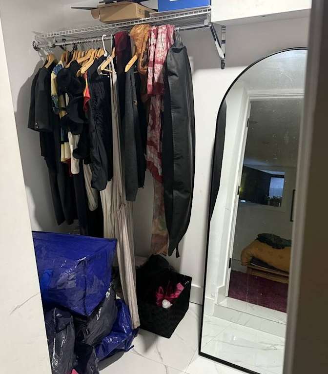 Private Bedroom with walk in closet's room