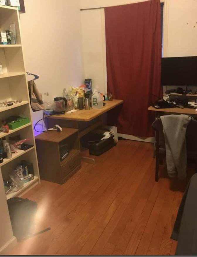 Furnished room heat water wifi included walk to PATH's room