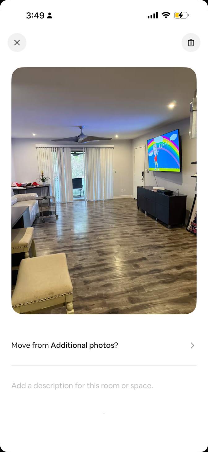 Justin Garcia's room