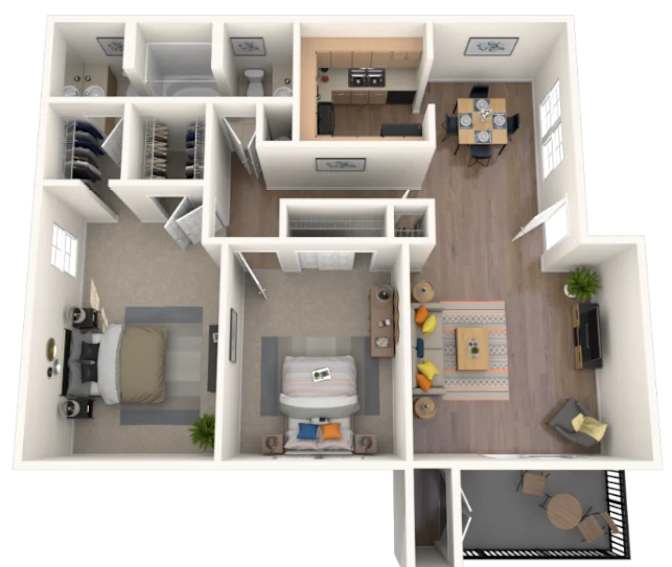 Dyuti's room