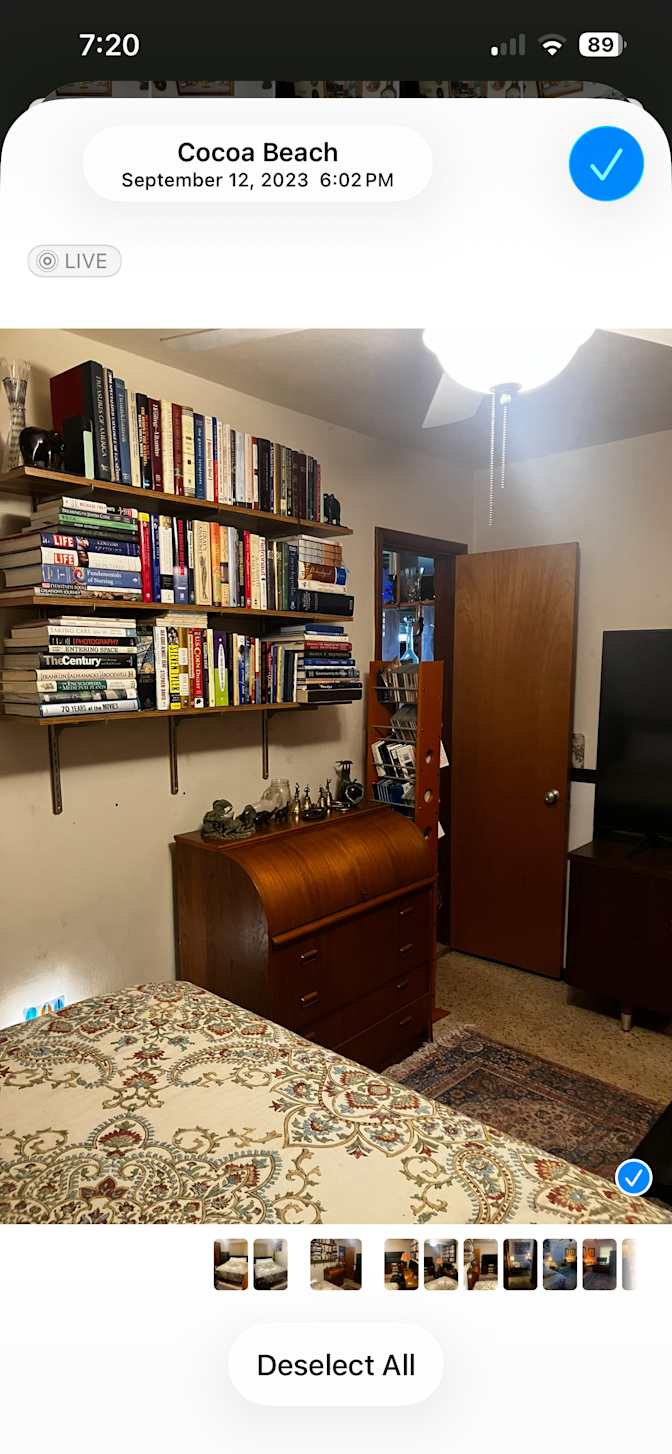 Donald Sakson's room