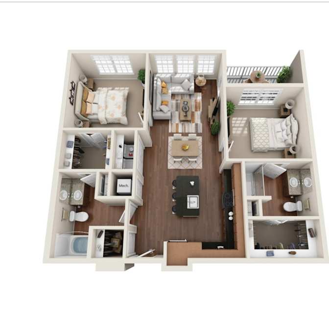 Ross's room