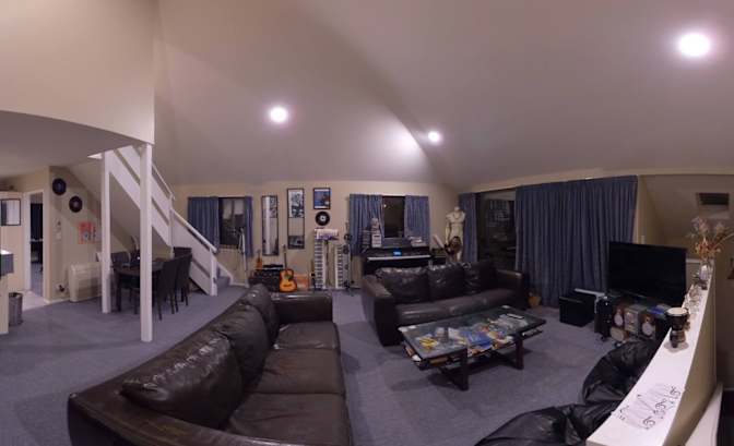 Carlos Sebastián's room