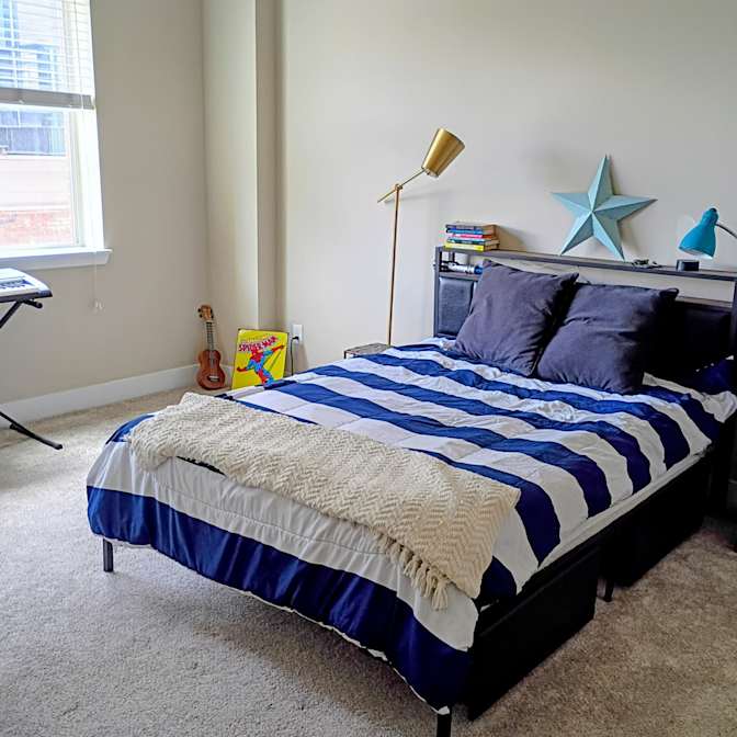 Briton Glaser's room