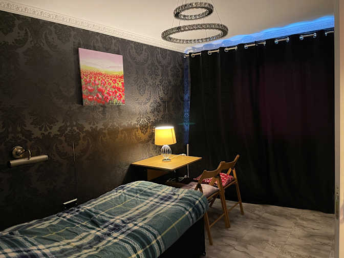 Saj's room
