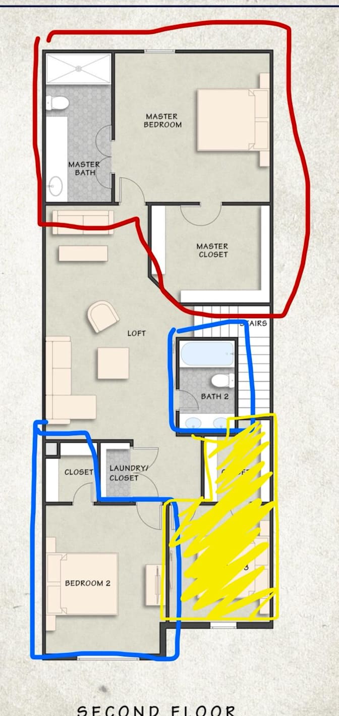 Mark's room
